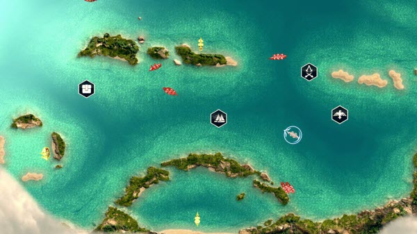 نقشه سفر بازی Assassin’s Creed: Pirates