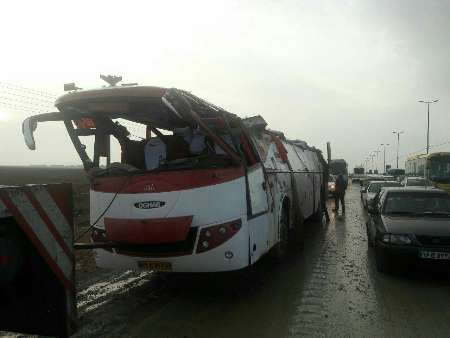 حوادث جاده ای نوروز 95 اصفهان