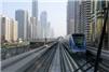 خط جديد مترو دبي +تصوير
