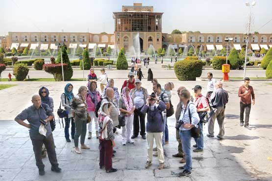افزایش بازدید توریستهای خارجی از اصفهان