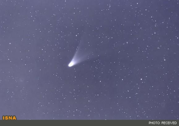 مشاهده ستاره دنباله دار آیسان در آسمان ایران