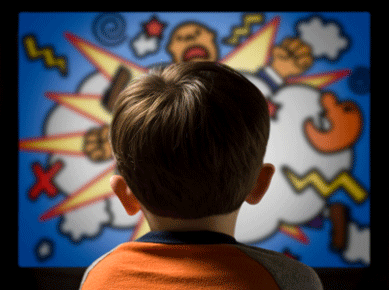 عوارض تماشای تلویزیون برای بچه ها