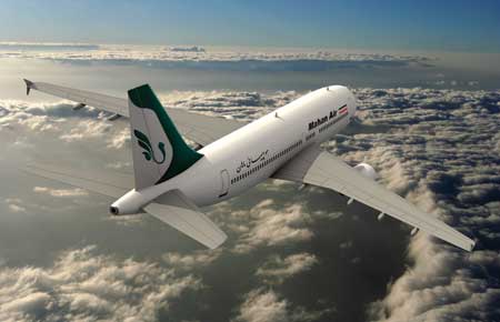فرود هواپیمای جده به اصفهان  در فرودگاه مهرآباد 