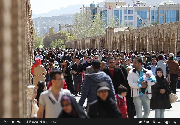 افزایش 30% مسافران نوروزی اصفهان
