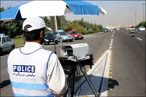 دوربینهای کنترل سرعت در اتوبانهای منتهی به اصفهان