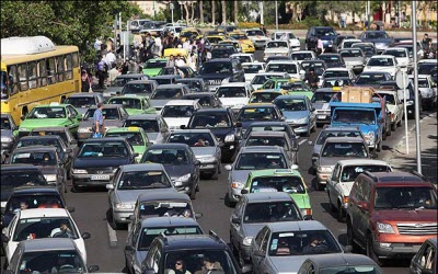 ترافیک سنگین در اصفهان