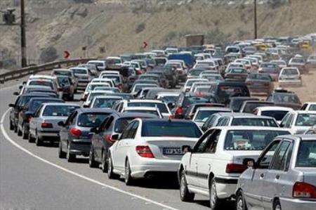 مسدود شدن جاده زرین شهر اصفهان
